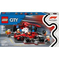 LEGO® City: F1®-ová boxová dráha a personál s autom Ferrari (60443)
