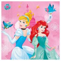 Disney+Princezné 2-vrstvové papierové servítky, balenie 20 ks