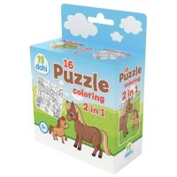 16-dielna omaľovánka puzzle 2 v 1 - Poník - 1/6/16-dielna-omalovanka-puzzle-2-v-1--Ponik-1.jpg