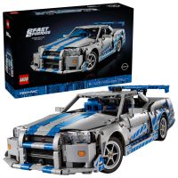 LEGO® Technic: 2 Rýchlo 2 Zbesilo Nissan Skyline GT-R (R34) auto (42210)