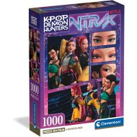 K-Pop Démoni Lovci - Na pódiu 1000 ks puzzle s plagátom - Clementoni