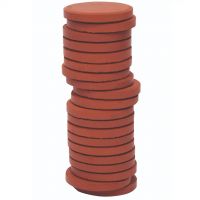 PlayBox: Hnedá vodová farba disk 30mm 1ks