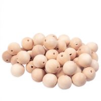 PlayBox: Prírodné drevené korálky s veľkosťou 25 mm, balenie 50 kusov. - 2/0/20a42af630183610696f37997b558559abca0223f87cc0c30cc5dff71133d246.jpg