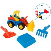 Tech Truck nakladač so súpravou do pieskoviska 27 cm - Wader