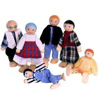 Rodina - bábiky do domčeka