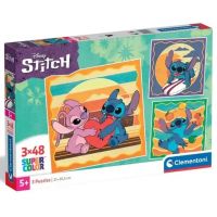 Disney+Stitch a Angel 3x48-dieliková Supercolor puzzle - Clementoni - 2/9/2986475a513cded51ff2b84f4d875f5f52c33dbec48159190a2576242768d87d.jpg