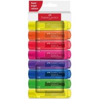 Faber-Castell: 1546 Neon fluorescenčný 8-dielny set zvýrazňovačov