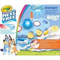 Crayola: Color Wonder Bluey Svetelný magický pečiatkovací set