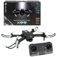 KOO: Kotaro 078 červený skladací diaľkovo ovládaný dron s dvojitou kamerou a LED osvetlením