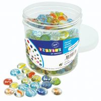 PlayBox: Priehľadná sklenená guľôčka sada 200ks - 3/e/3e48d89abc3932abf69cfd81490a88befa0b413cf49381a56223947ac3dc551d.jpg