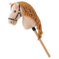 Gracia na hobby koni s pruhmi v béžovej farbe - Woodyland