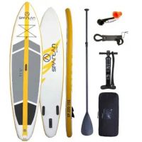 Sivo-oranžový set SP-320 SUP Stand Up Paddle 320 cm - Spartan