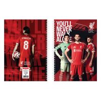 Nebulo: Liverpool špirálový zošit, štvorčekový, 60-listový, formát A4, 1 ks