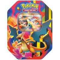 Pokémon TCG: Mega Charizard Tin balíček kariet v kovovej krabičke v dvoch rôznych verziách 1ks