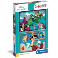 Disney+klasiky+2x60ks+Supercolor+skladačka+-+Clementoni