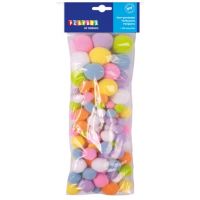 PlayBox: 100ks farebný kreatívny PomPom set mix - 6/f/6ff161ce8ffb7be8c6e92ca1e944c388ab8b3f14d589c9095f8282444a55674e.jpg