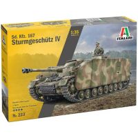 Italeri 1/35 Sd.Kfz. 167 Sturmgeschütz IV útočné delo model