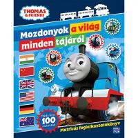 Móra: Thomas a priatelia - Lokomotívy z celého sveta samolepková pracovná kniha