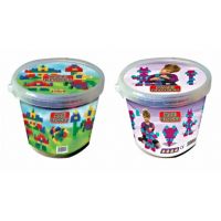 Maxi Blocks stavebnicová sada 32 ks-ová vo vedierku - D-Toys
