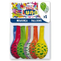 8 dielny set farebných Dinosaurus balónov - 8/-/8-dielny-set-farebnych-dinosaurus-balonov.jpg