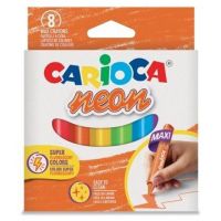 8-dielny set trojhranných neónových pasteliek Maxi - Carioca - 8/-/8-dielny-set-trojhrannych-neonovych-pasteliek-maxi-carioca.jpg