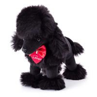 Charlie čierny pudel plyšová figúrka 25cm - Lumpin
