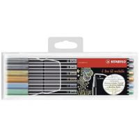 Stabilo: Pen 68 metalické fixky 6 dielny set - 8/4/8404716e6b82a830114d8c5d5b68f8bbb80d0d6738b9a6572cb3a261b73cac77.jpg
