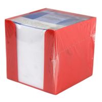 Poznámkový blok v červenom držiaku, 750 listov, 9x9x9 cm - 8/7/878ad3ee2e61f38e428ed861932fd834d7625f02cf901d12ba3ba0bc5bb046dc.jpg