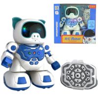 RC Interaktívny tancujúci robot prasiatka na diaľkové ovládanie so svetlom a zvukom 20cm
