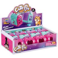 Luna: Cute Pet Home prekvapenie psíka v prenosnej búdke s doplnkami v rôznych variantoch 1ks