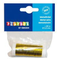 PlayBox: Kovový viazací drôt zlatá farba 0,3mm 80m - a/1/a13f3f586573aa548d871264949983996f6d55e8a764157db7a96d629a3a1ec3.jpg