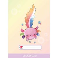 ICO: Zošit na domáce úlohy A5 s motívom ježka a axolotla
