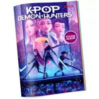 K-Pop démoni lovci zberateľský album pre zberateľské nálepky - 2 x 5 ks nálepiek