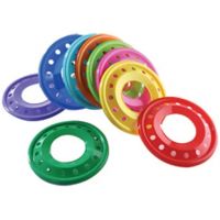 Frisbee hádzací tanier s otvorom 24 cm - D-Toys