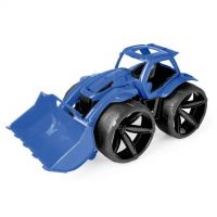 Maximus Traktor v modrej farbe, 68 cm