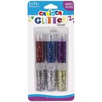 Carioca: Glitter Dust 6 dieny set sľudových práškov v tégliku - Farebné variácie - a/d/adfc4e696546780038a6e430a4bdd748c32e17a99dd1b13b46134b05824b70f2.jpg