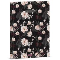 Ars Una: Flowery Black kvetinová gumičková zložka A/4 - a/r/Ars-Una-Flowery-Black-kvetinova-gumickova-zlozka-A-4-1.jpg