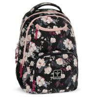 Ars Una: Flowery Black kvetinový AU-6 školská taška, batoh 34x45x26cm - a/r/Ars-Una-Flowery-Black-kvetinovy-AU-6-skolska-taska-batoh-34x45x26cm-1.jpg