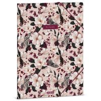 Ars Una: Flowery Pink kvetinová gumičková zložka A/4 - a/r/Ars-Una-Flowery-Pink-kvetinova-gumickova-zlozka-A-4-1.jpg