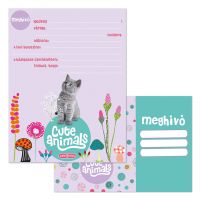 Ars Una: Roztomilé zvieratá - Mačiatko, sada 10 pozvánok s obálkami - a/r/Ars-Una-Roztomile-zvierata--Maciatko-sada-10-pozvanok-s-obalkami-1.jpg