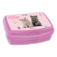 Ars Una: Roztomilé zvieratká – Čajová párty, obedár s mačkami 16,5×6×13,5 cm