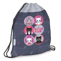 Ars Una: Think Pink vak na telocvik, športový vak 32 x 42 cm - a/r/Ars-Una-Think-Pink-vak-na-telocvik-sportovy-vak-32-x-42-cm-1.jpg