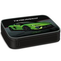 Ars Una: Zelený penál s motívom Lamborghini, viackomorový, 15,5 x 22,5 x 4,5 cm - a/r/Ars-Una-Zeleny-penal-s-motivom-Lamborghini-viackomorovy-15-5-x-22-5-x-4-5-cm-1.jpg