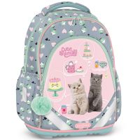 Ars Una: Cute Animals Tea Party — mačacia anatomická školská taška, batoh 33×43×22 cm - a/r/ars-una-cute-animals-tea-party-macacia-anatomicka-skolska-taska-batoh-334322-cm.jpg