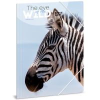 Ars Una: Máté Bence The Eyes of the Wild - Zebra A/4 priečinok na dokumenty a gumičkou - a/r/ars-una-mate-bence-the-eyes-of-the-wild-zebra-a-4-priecinok-na-dokumenty-a-gumickou.jpg