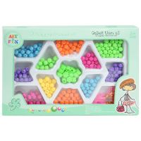Art&Fun: Set na výrobu šperkov 100+ farebných guľovitých perál - a/r/art-fun-set-na-vyrobu-sperkov-100-farebnych-gulovitych-peral.jpg