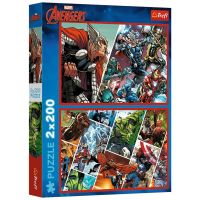 Avengers – Ochrancovia sveta 2 × 200-dielne puzzle – Trefl - a/v/Avengers---Ochrancovia-sveta-2--200-dielne-puzzle---Trefl-1.jpg