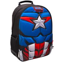 Avengers Kapitán Ameriky školská taška, batoh s 3D vzorom 32x15x43cm - a/v/avengers-kapitan-ameriky-skolska-taska-batoh-s-3d-vzorom-32x15x43cm.jpg