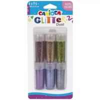 Carioca: Glitter Dust 6 dielny set sľudových práškov v tégliku - Pastelové farby - b/3/b3792995b8c9ab6d0c0cd15f473f641a880038817dfdea0a41da7172f5bca980.jpg