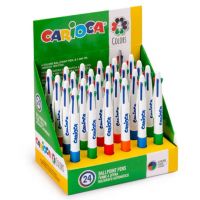 Štvorfarebné pero 24ks - Carioca - b/9/b915cd615d31147cfa00bd5ebdddbf3c54e321c73674908f0320b9f2dd9a9cae.jpg